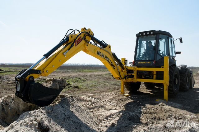 Экскаваторы-погрузчики New Holland B115B