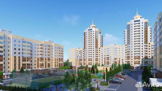 1-к квартира, 40.3 м², 2/11 эт.