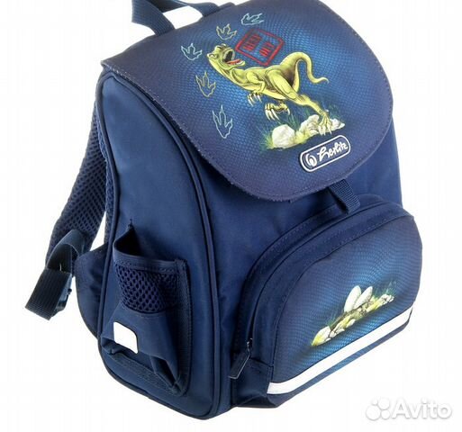 Новый Ранец дошкольный Herlitz Mini Softbag Dino
