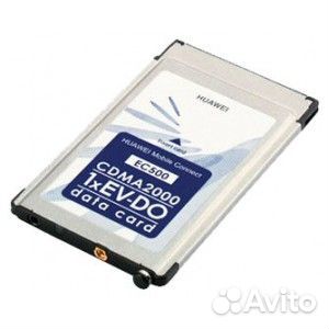 Модем Huawei EC500 pcmci (cdma/Skylink) + антенна