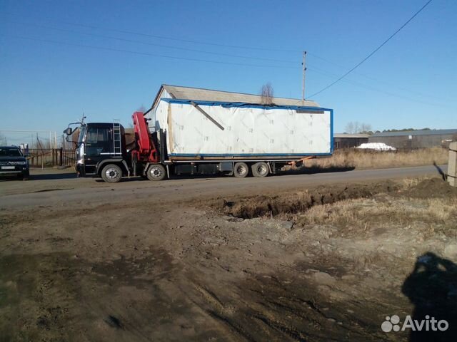 Манипулятор перевозка гаражей, негабарит