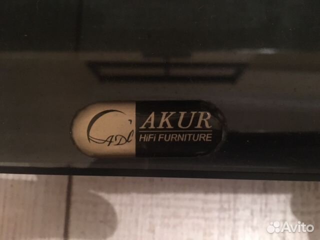 Стеклянная тумба akur hifi Furniture