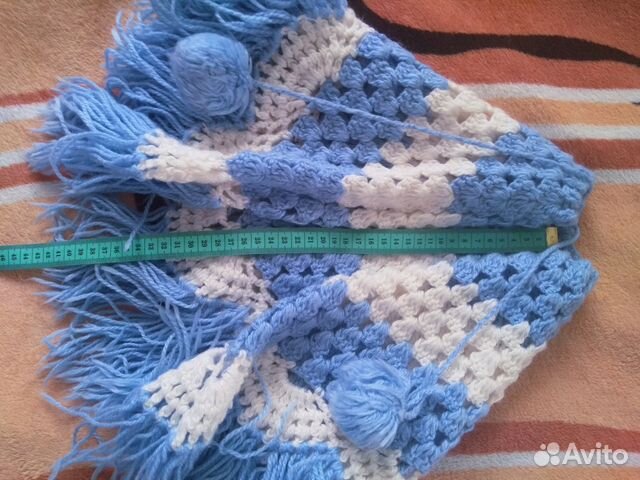 Накидка (пончо) детская, ручная работа Накидка (пончо) детская, ручная работа