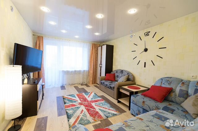 

2-к. квартира, 49 м², 3 кровати