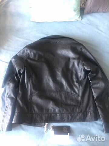 Куртка кожаная armani exchange