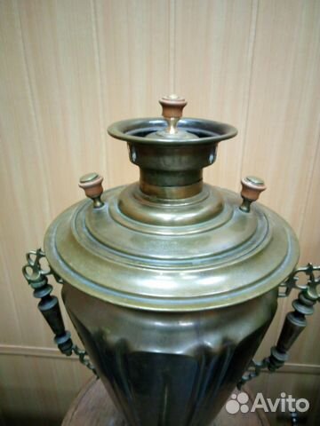 Самовар угольный на дровах 6л Шемарин Самовар угольный на дровах 6л Шемарин