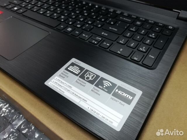 Новый в пленках Acer Ryzen 5 2500 гарантия 1 год