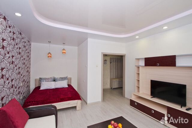 

1-к. квартира, 48 м², 2 кровати