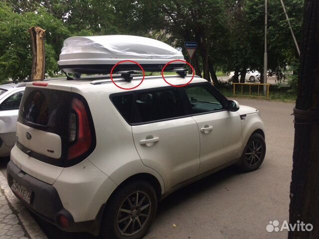 Багажник на крышу Kia Soul / Киа Соул I