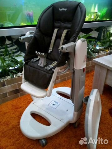 Стул для кормления. Peg Perego Tatamia цвет Cacao Стул для кормления. Peg Perego Tatamia цвет Cacao