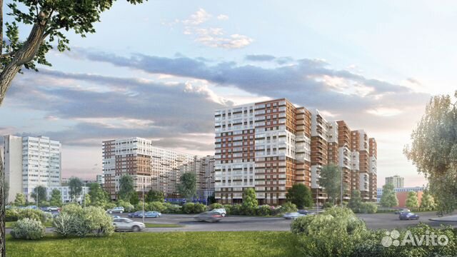 1-к квартира, 41.4 м², 4/17 эт.
