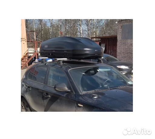 Аэродинамический автобокс на крышу автомобиля