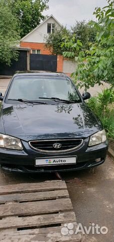 Hyundai Accent 1.5 МТ, 2005, битый, 300 000 км