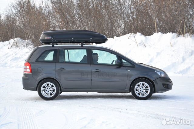 Автобокс на крышу Черный Turino Sport (480 л)