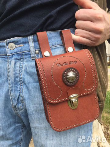Мужские сумки-барсетки hand made