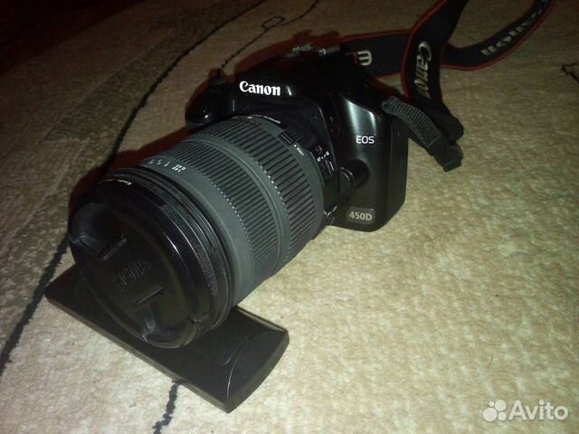 Продается фотоаппарат Canon EOS 450 D