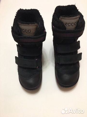 Сапоги зимние ecco 30р