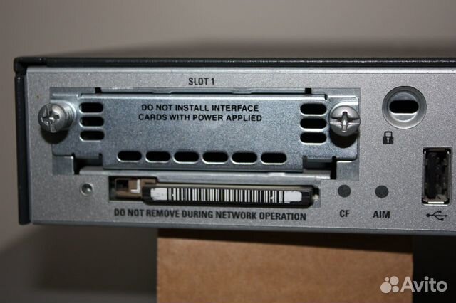 Маршрутизатор Cisco 1841 Б.У (некондиция) Маршрутизатор Cisco 1841 Б.У (некондиция)