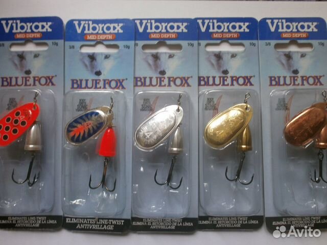 Блёсны Blue Fox (оригинал),Myran,DAM Блёсны Blue Fox (оригинал),Myran,DAM