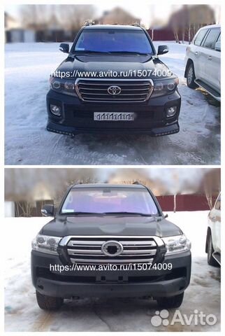 Рестайлинг Land Cruiser 200 2019 Рестайлинг Land Cruiser 200 2019