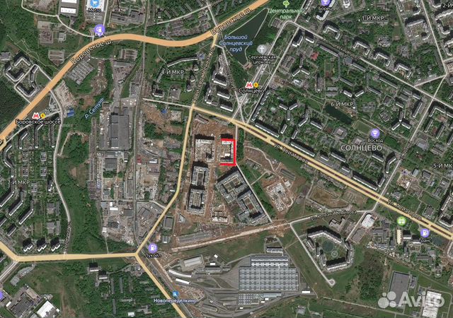 2-к квартира, 65.2 м², 2/18 эт.