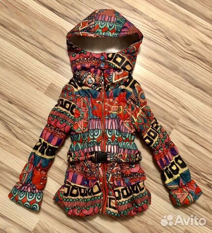 Куртка для девочки 7-8 лет осенняя тёплая Desigual