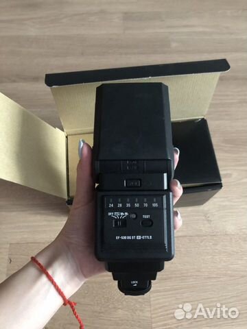 Продаётся вспышка sigma EF-530 DG ST