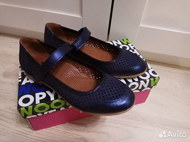 Новые школьные туфли/балетки Woopy, р. 36 Новые школьные туфли/балетки Woopy, р. 36