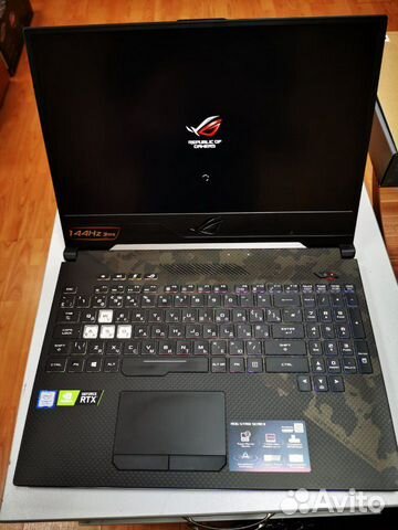 Ноутбук asus ROG Strix scar II GL504GW Ноутбук asus ROG Strix scar II GL504GW