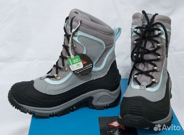 Зимние ботинки Columbia 200g, eur 36 / us 5, новые