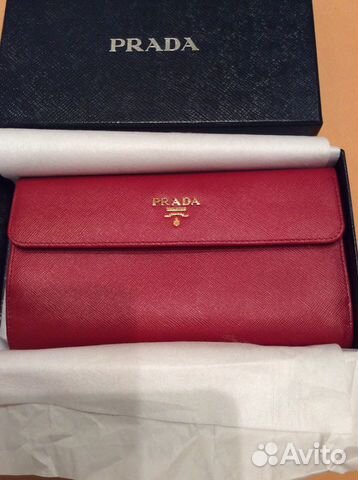 Кошелек Prada совершенно новый Оригинал