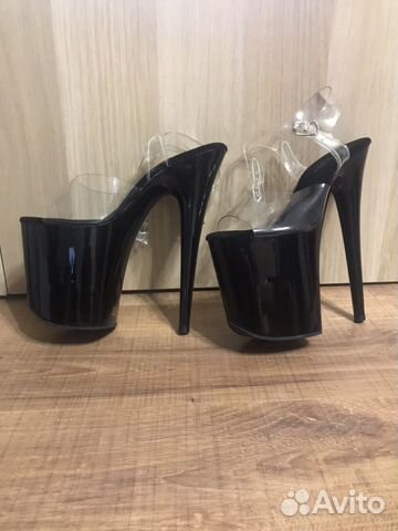 Стрипы Pleaser чёрные новые Стрипы Pleaser чёрные новые