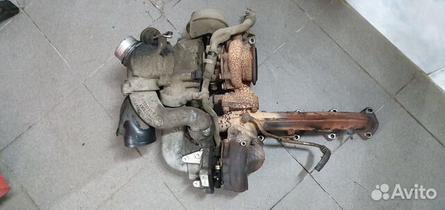 Выпускной коллектор турбина BMW X5 e70 N57 40d Выпускной коллектор турбина BMW X5 e70 N57 40d