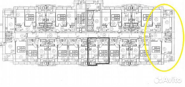2-к квартира, 60 м², 14/16 эт.