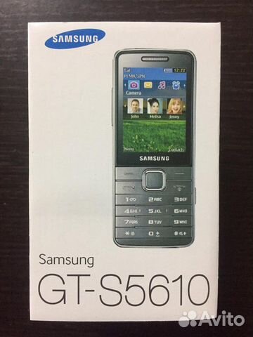 SAMSUNG GT-S5610 Black Новый, Оригинал, Гарантия SAMSUNG GT-S5610 Black Новый, Оригинал, Гарантия