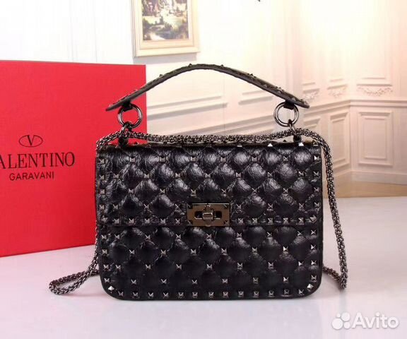 Сумка черная valentino Garavani Rockstud Spice Сумка черная valentino Garavani Rockstud Spice