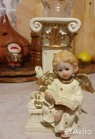 Подсвечник Ангел и греческая колонна Подсвечник Ангел и греческая колонна