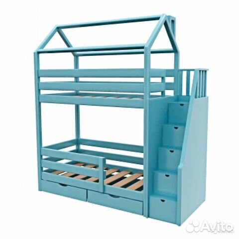 Детская двухъярусная кровать