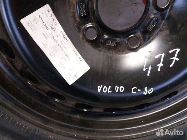 Диск запасного колеса (докатка) Volvo C 30 1 2008