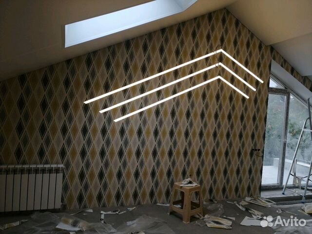 Осуществим поклейку обоев