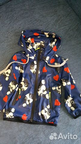Ветровка для девочки р.104