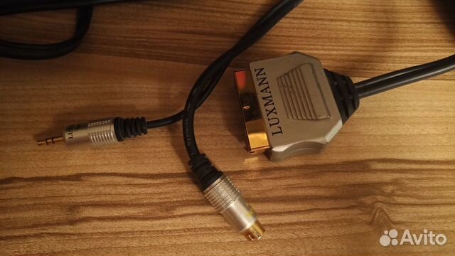 Scard Luxmann 4 pin и 3.5мм джек (Скард кабель) Scard Luxmann 4 pin и 3.5мм джек (Скард кабель)