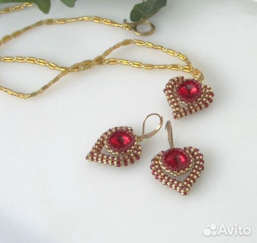 Серьги и кулон Forever in my heart Серьги и кулон Forever in my heart