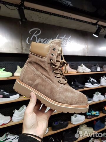 Зимние ботинки UGG с мехом