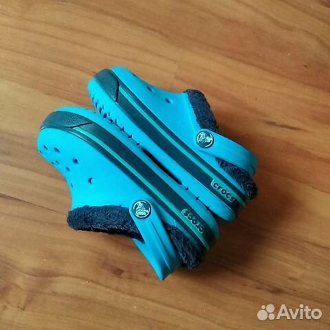 Сабо Crocs утеплённые р.С6/С7(23-24) б/у Сабо Crocs утеплённые р.С6/С7(23-24) б/у