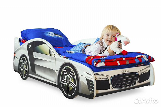 Детская кровать-машина Бельмарко Ауди