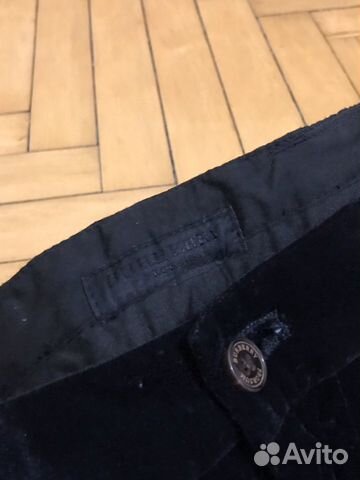 Новые мужские велюровые брюки Burberry Prorsum Новые мужские велюровые брюки Burberry Prorsum