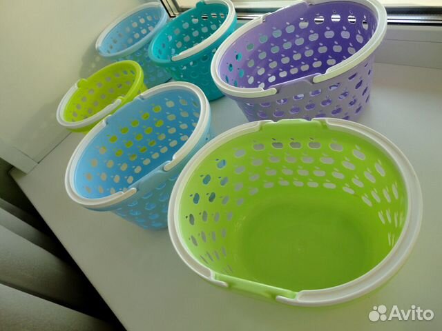 Набор корзинок-контейнеров (6 штук)