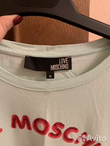 Женская футболка love moschino оригинал Женская футболка love moschino оригинал