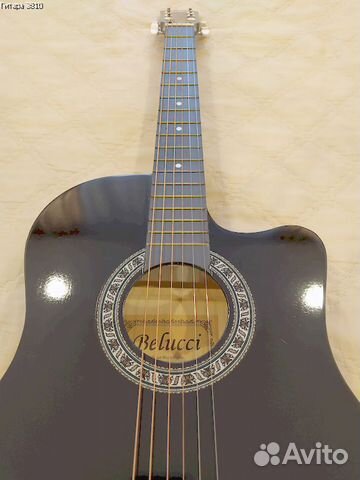 Акустическая гитара новая